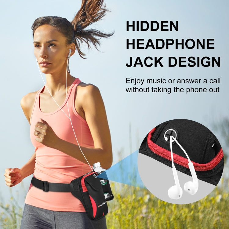 Sports Waist Bag Water Bottle Holder Running Fitness Belt Pouch Outdoor