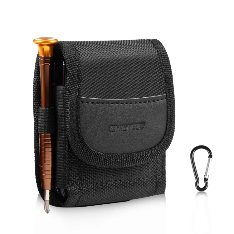 HAWEEL Flip Phone Belt Clip Pouch Nylon Carry Case Protective Holster