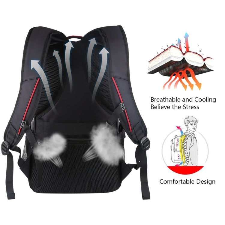 Foldable Laptop Backpack Lightweight Travel Computer Bag for 14-17 Inch Laptop
