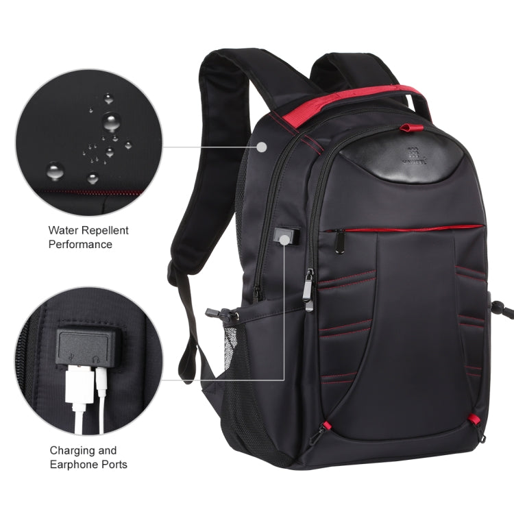 Foldable Laptop Backpack Lightweight Travel Computer Bag for 14-17 Inch Laptop