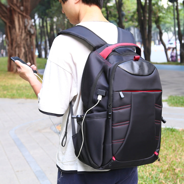 Foldable Laptop Backpack Lightweight Travel Computer Bag for 14-17 Inch Laptop
