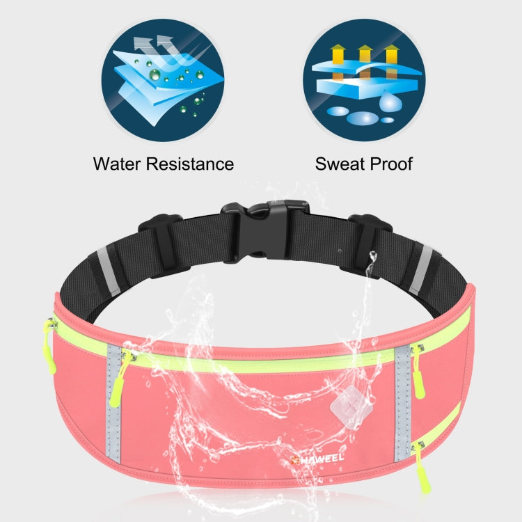 HAWEEL Running Belt Waist Fanny Pack Bag Sports Waterproof Waist Phone Pocket