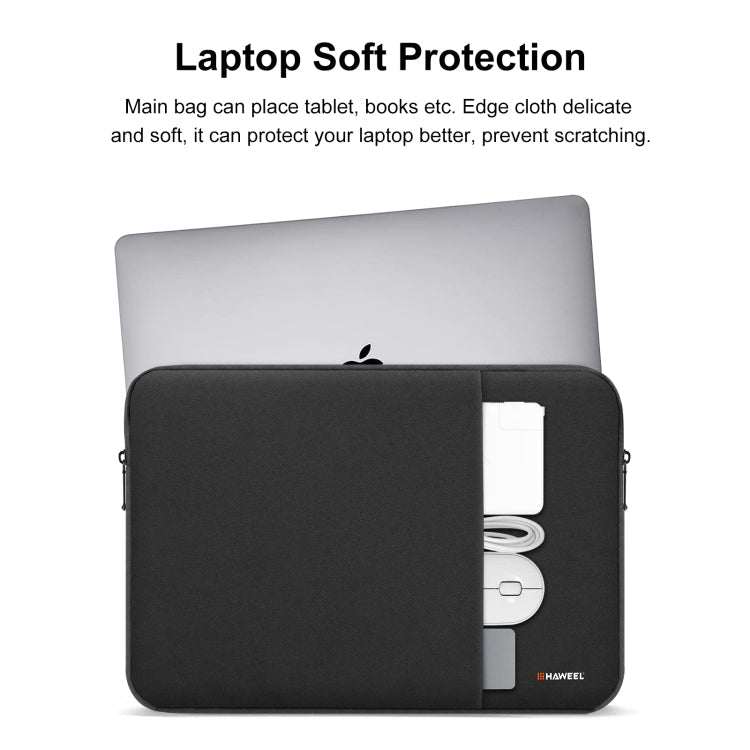 HAWEEL 11 inch Sleeve Case Zipper Briefcase Carrying Bag For Macbook, Samsung, Lenovo, Sony, DELL Alienware, CHUWI, ASUS, HP, 11 inch and Below Laptops / Tablets, 11 inch