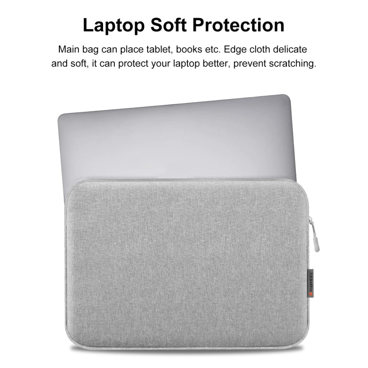 HAWEEL 15 Inch Laptop Sleeve Bag with Zipper for 14–15 Inch Laptop Case Protective Briefcase Travel Cover