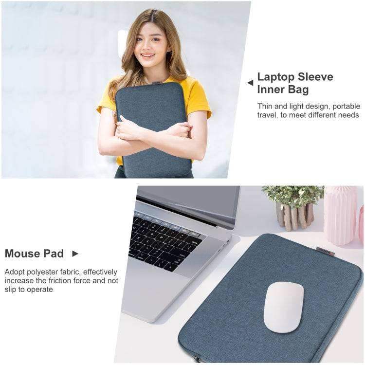 HAWEEL 16 Inch Laptop Sleeve Case Bag for 15–16.7 Inch Laptop Protective Bag