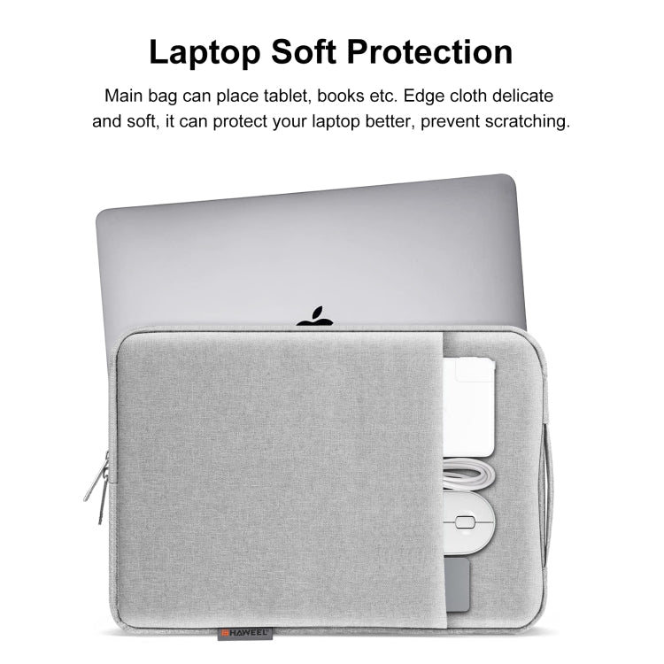 HAWEEL Laptop-Hülle mit Reißverschluss und Tragegriff für 14-15 Zoll Laptops, für 14-15 Zoll Laptops (mit Griff)