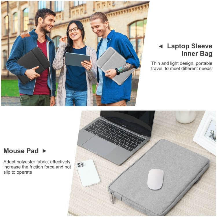 HAWEEL Laptop-Hülle mit Reißverschluss und Tragegriff für 14-15 Zoll Laptops, für 14-15 Zoll Laptops (mit Griff)