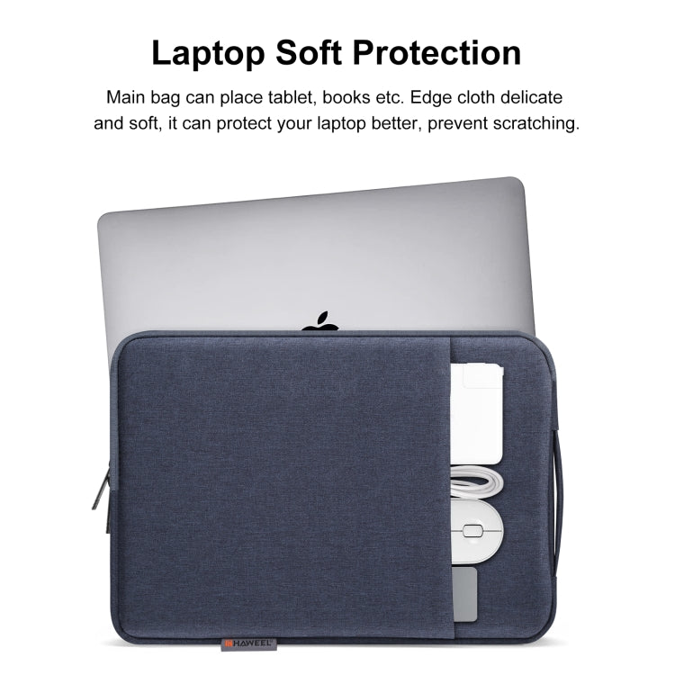 HAWEEL 15–16.7 Inch Laptop Sleeve Case with Handle & Zipper Protective Briefcase Bag for Laptop Travel Office Cover