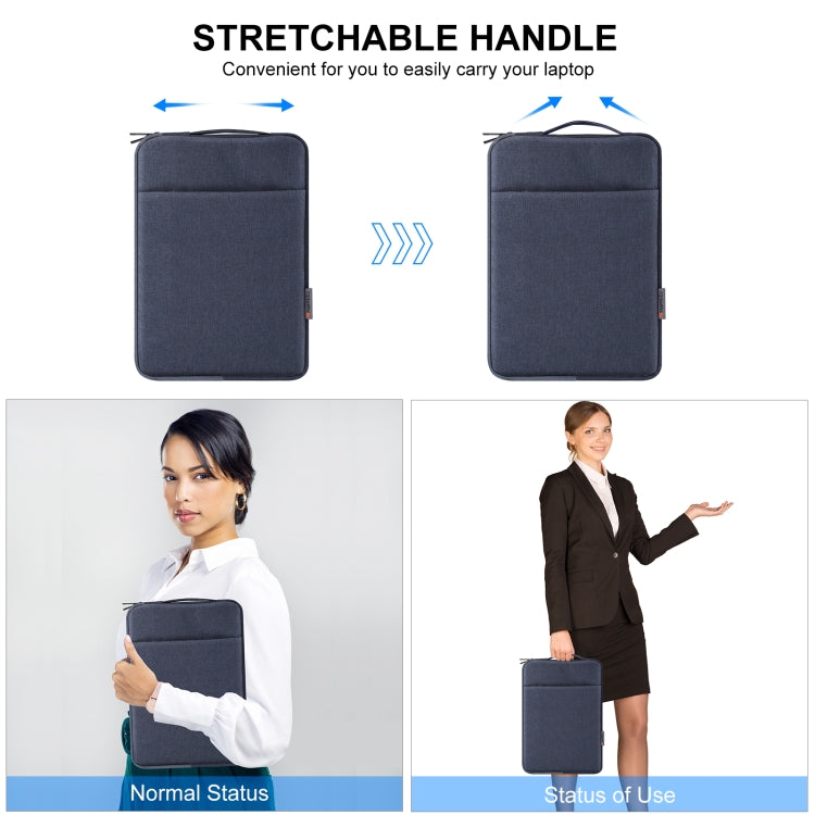 HAWEEL 15–16.7 Inch Laptop Sleeve Case with Handle & Zipper Protective Briefcase Bag for Laptop Travel Office Cover