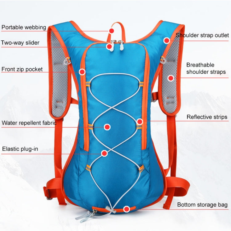 HAWEEL Outdoor-Camping-Radsport-Trinkrucksack Laufrucksack (Blau)