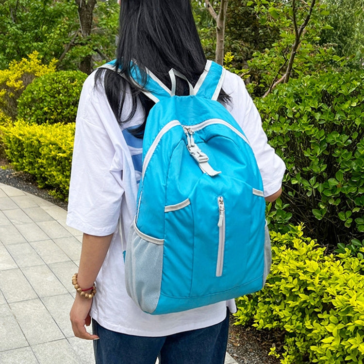 HAWEEL Wander-Rucksack, tragbar, faltbar, Rucksack mit großem Fassungsvermögen (Schwarz)