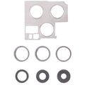 Camera Lens Cover With Retaining Bracket for iPhone 13 Pro Max(Graphite), For iPhone 13 Pro Max