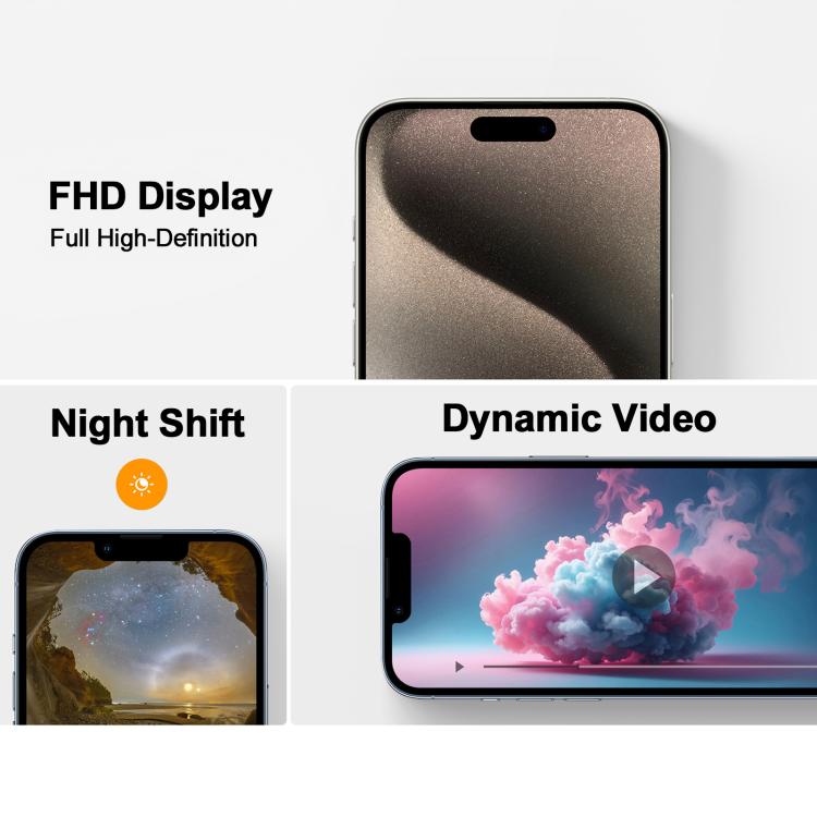 JK Hard OLED Screen For iPhone 15 Pro, For iPhone 15 Pro