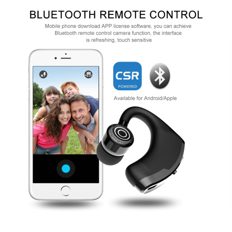 V9 Business Handsfree Wireless Bluetooth Headset CSR 4.1 with Mic for Driver Sport
