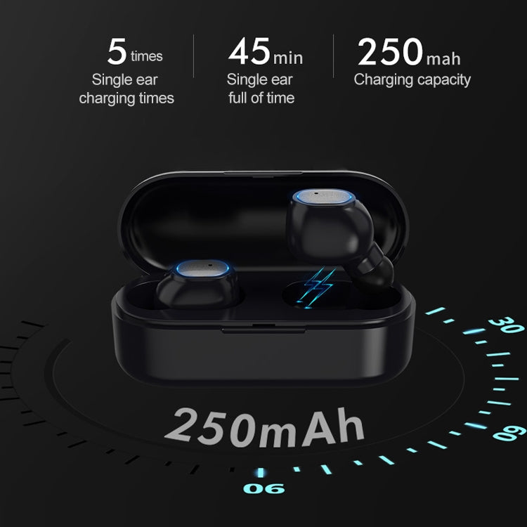 Q2 TWS Bluetooth 5.0 Binaural Stereo Kabelloser Sport-Bluetooth-Kopfhörer