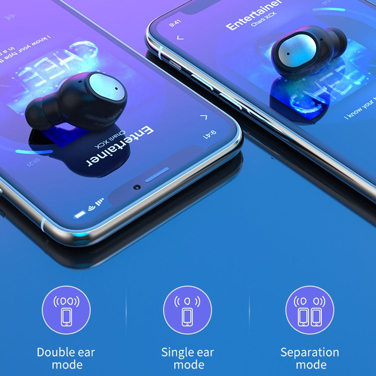 Q2 TWS Bluetooth 5.0 Binaural Stereo Kabelloser Sport-Bluetooth-Kopfhörer