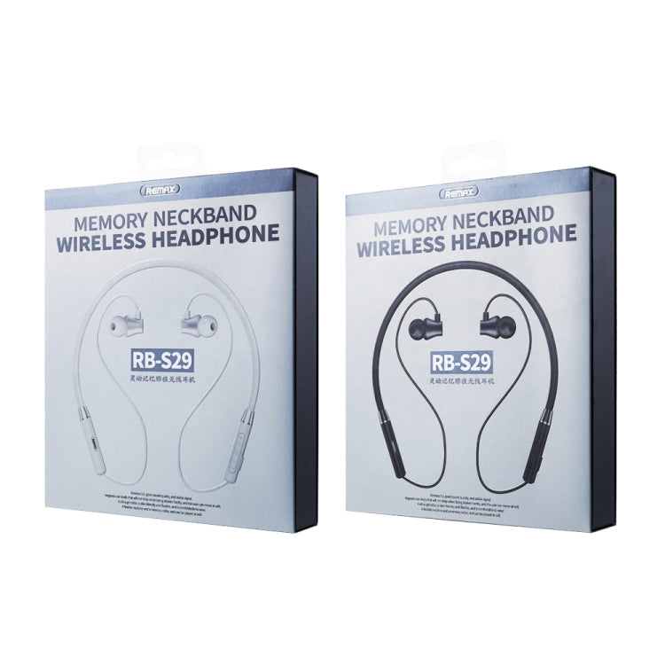REMAX RB-S29 Linton Series Memory Nackenbügel V5.0 Bluetooth Wireless Kopfhörer