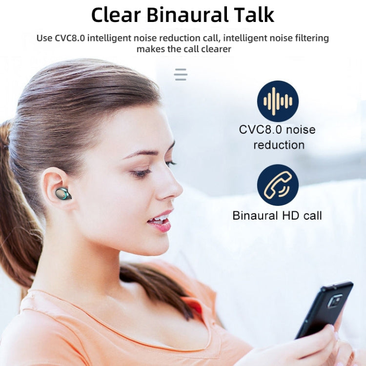 F9-5C Bluetooth-Kopfhörer mit LED-Licht, Digitalanzeige, Geräuschunterdrückung und Trageschlaufe