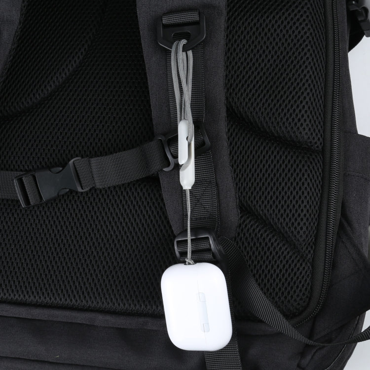 For Apple AirPods Pro 2 Wireless Bluetooth Earphone Anti-Lost Rope Phone Case Lanyard, High-Grade Grey