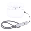 For Apple AirPods Pro 2 Wireless Bluetooth Earphone Anti-Lost Rope Phone Case Lanyard, High-Grade Grey