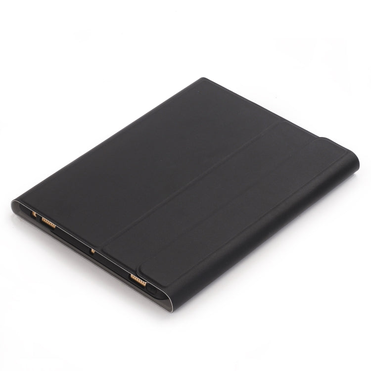 A09B Bluetooth 3.0 Ultradünnes abnehmbares ABS-Bluetooth-Tastatur-Leder-Tablet-Etui für iPad Air / Pro 10,5 Zoll (2019), mit Stiftschlitz und Halter