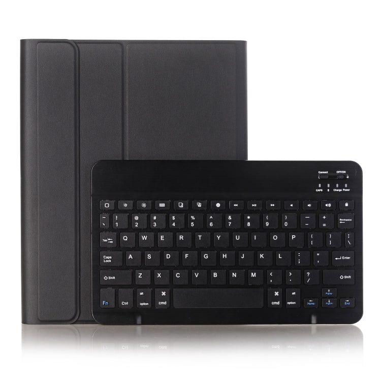 A09B Bluetooth 3.0 Ultradünnes abnehmbares ABS-Bluetooth-Tastatur-Leder-Tablet-Etui für iPad Air / Pro 10,5 Zoll (2019), mit Stiftschlitz und Halter