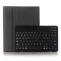 A09B Bluetooth 3.0 Ultradünnes abnehmbares ABS-Bluetooth-Tastatur-Leder-Tablet-Etui für iPad Air / Pro 10,5 Zoll (2019), mit Stiftschlitz und Halter