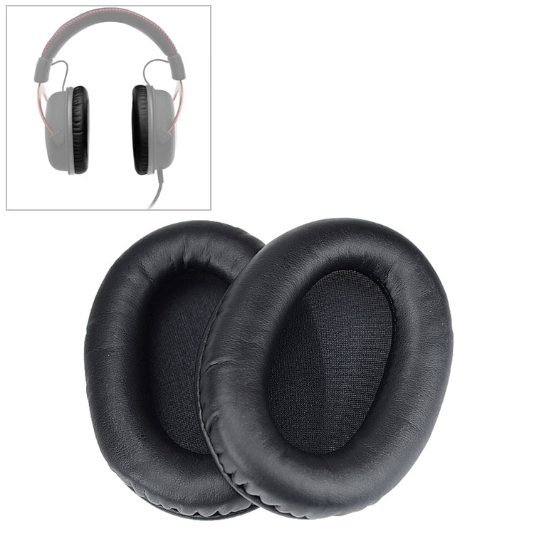 2 Stück für Kingston KHX-HSCP / HyperX Cloud II Kopfhörerkissen Proteinschwammbezug Ohrenschützer Ersatz-Ohrpolster, für Kingston KHX-HSCP HyperX Cloud II (Protein)