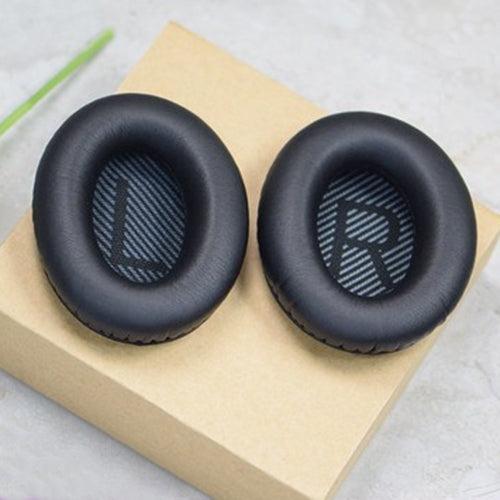 1 Paar weicher Ohrenschützer-Kopfhörerüberzug mit LR-Baumwolle für BOSE QC2 / QC15 / AE2 / QC25 / QC35
