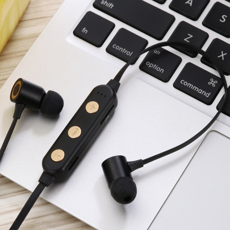 MG-G22 Tragbare Sport-Magnet-Absorption Bluetooth V5.0 Bluetooth-Kopfhörer, unterstützt TF-Karte