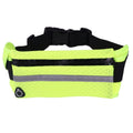 Multifunctional Outdoor Sports Mesh Breathable Fabric Waist Bag with Night Reflective Strip & Earphone Hole for iPhone, Samsung, Sony and other Phones (for Less Than 6 inch)