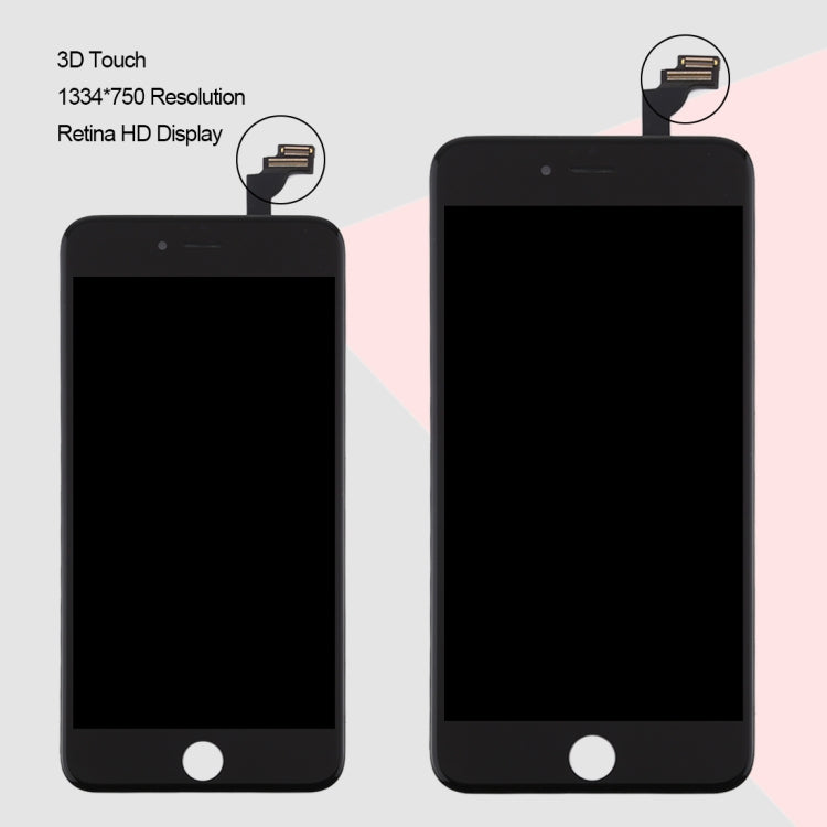 Original LCD Screen for iPhone 6 Plus, i6 Plus White, i6 Plus Black