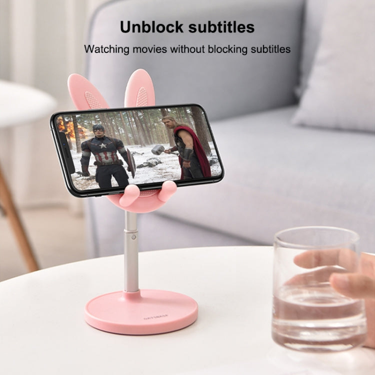 03247 Kaninchen-Telefonhalterung, einziehbar, faul, faltbarer Desktop-Ständer