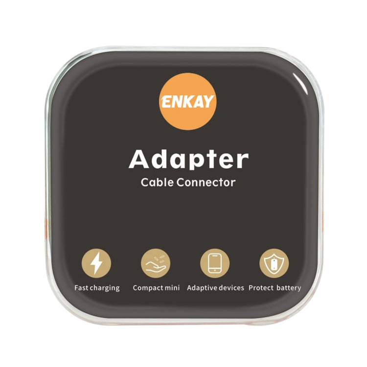 ENKAY HC-6 USB-C to 8-Pin Adapter – Compact Charging Connector