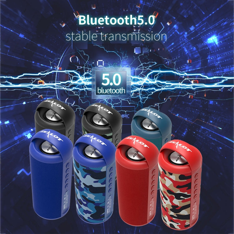 ZEALOT S36 Portable Heavy Bass Wireless Bluetooth Speaker with Built-in Mic, Support Hands-Free Call & TF Card & AUX