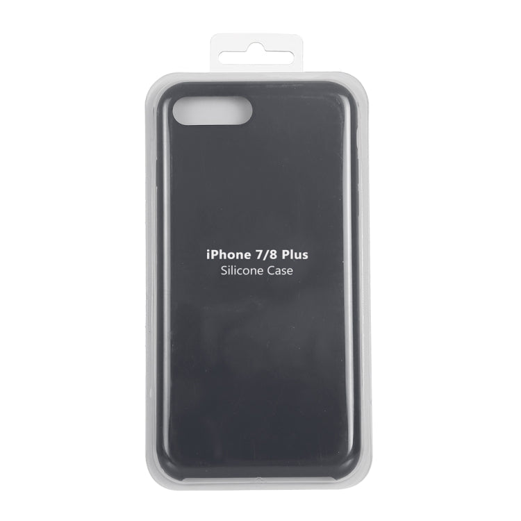 Einfarbige Flüssigsilikon-Hülle für iPhone 8 Plus & 7 Plus, für 8P & 7P, 8P & 7P, iPhone 8P & 7P