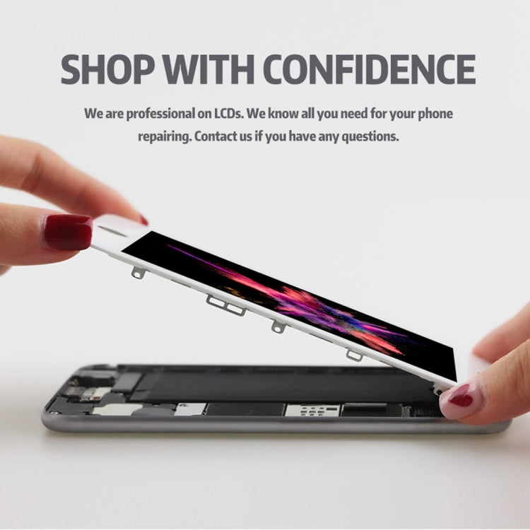 Original LCD Screen for iPhone 8, i8 Original White, i8 Original Black