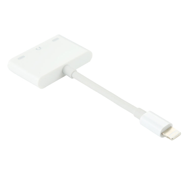 8-Pin-Stecker auf Dual-8-Pin-Buchse & 3,5-mm-Klinkenbuchse Audio-Adapter