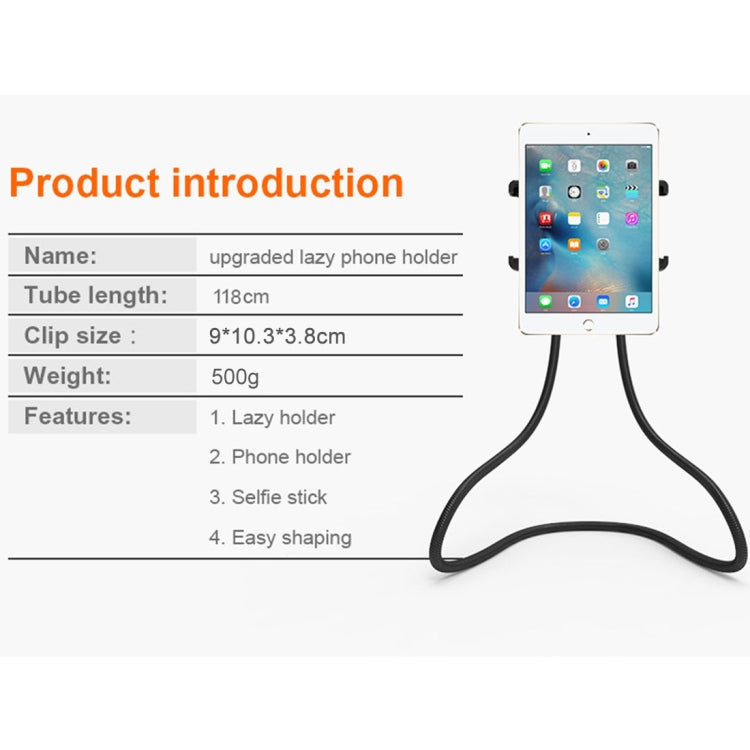 Upgrade Lazy Bracket Handyhalterung mit flexiblem Schwanenhals