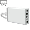 XBX09 40W 5V 8A 5 USB Ports Quick Charger Travel Charger, UK Plug(Black), XBX09, 8A