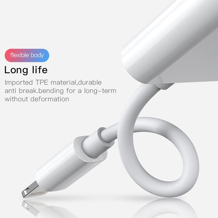 JOYROOM S-Y104 Ben Series Apple 3.5+Lightning Adapter, Länge: 1,2m