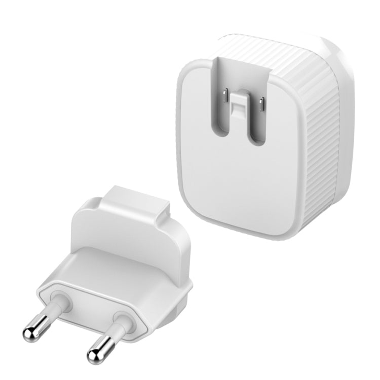 LDNIO A201 2.4A Dual USB Ladeadapter Reise-Direktlade-Handyadapter-Ladegerät mit Micro-USB-Datenkabel, Micro-USB