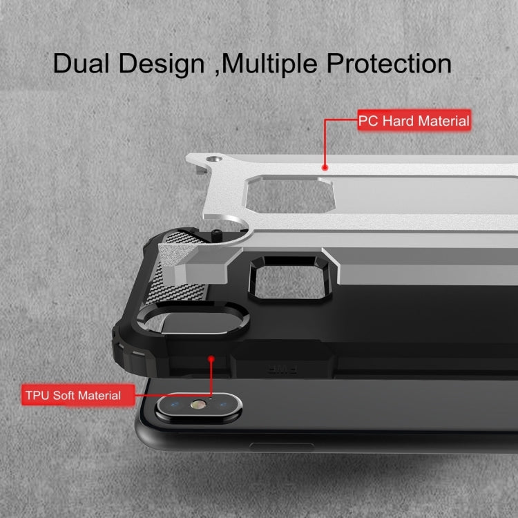 For iPhone X / XS Magic Armor TPU + PC Combination Case, For iPhone X