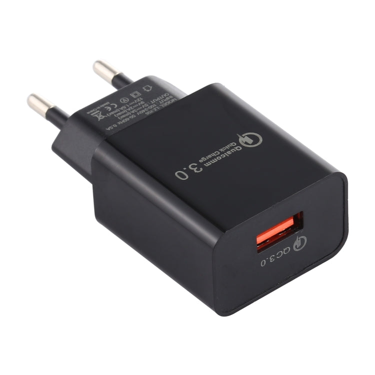 LZ-706 QC3.0 Einzelner USB-Reiseadapter, EU-Stecker