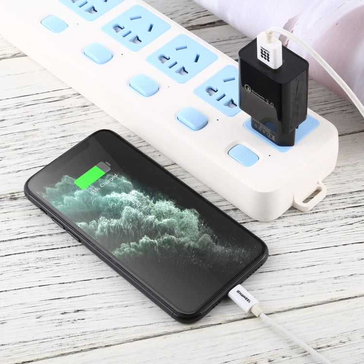 LZ-706 QC3.0 Einzelner USB-Reiseadapter, EU-Stecker
