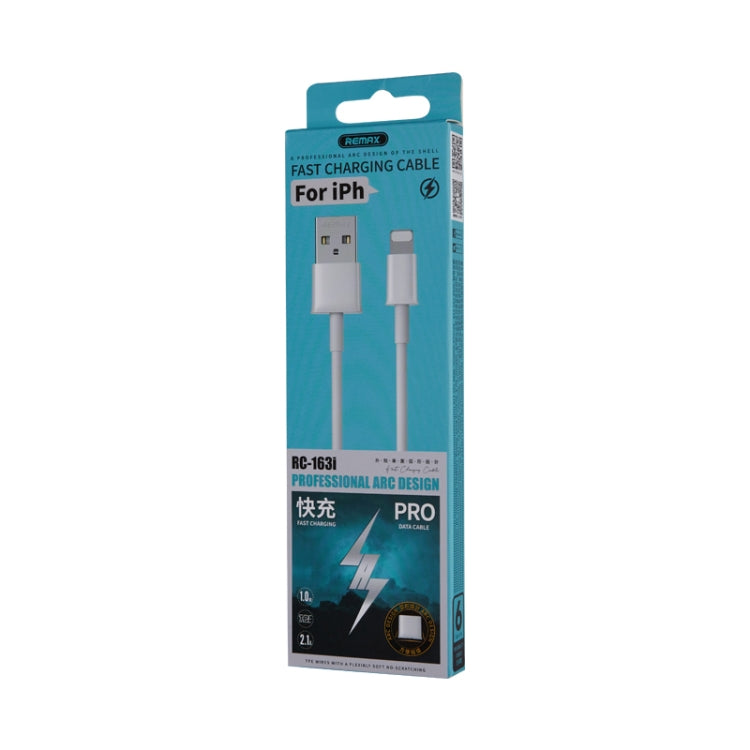 Remax RC-163i 2.1A 8-Pin Pro-Datenkabel zum schnellen Aufladen, Länge: 1m, 8 Pin