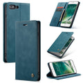 CaseMe-013 Multifunktionale Retro-Lederhülle mit matter Oberfläche, horizontal aufklappbar für iPhone 7 Plus / 8 Plus, mit Kartenfach & Ständer & Geldbörse, für iPhone 7 Plus / 8 Plus
