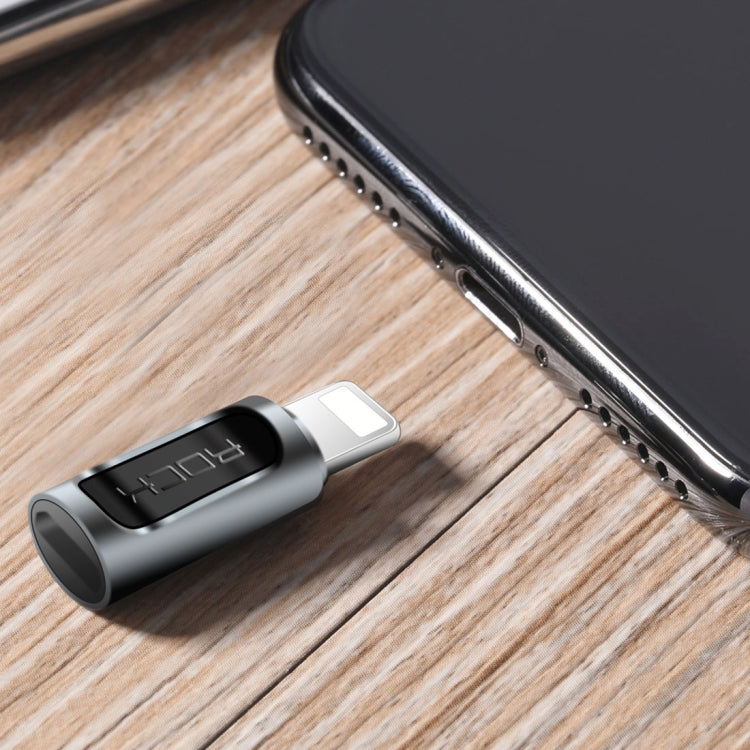 ROCK 2.1A Tragbarer USB-C/Typ-C auf 8-Pin Audio-Konverter Kopfhöreradapter