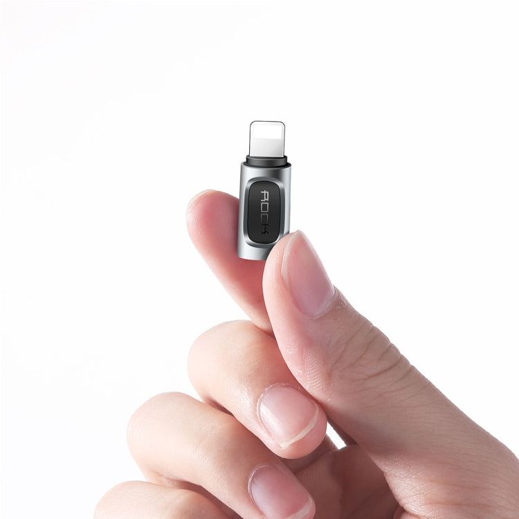 ROCK 2.1A Tragbarer USB-C/Typ-C auf 8-Pin Audio-Konverter Kopfhöreradapter