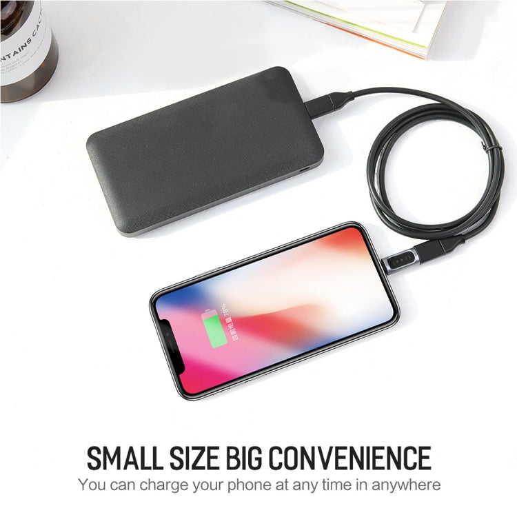 ROCK 2.1A Tragbarer USB-C/Typ-C auf 8-Pin Audio-Konverter Kopfhöreradapter